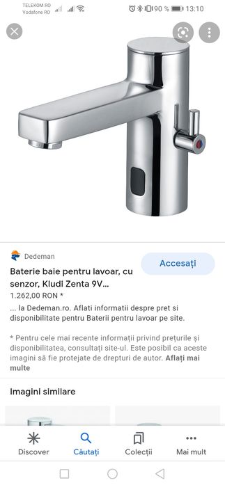 Pompa(dozator) sapun Baterie lavoar Kludi