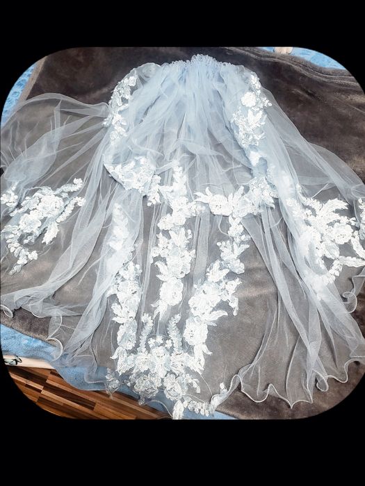 Rochie mireasa,voal,gentuta,Sandale,tava mireasa,căsuța bani !