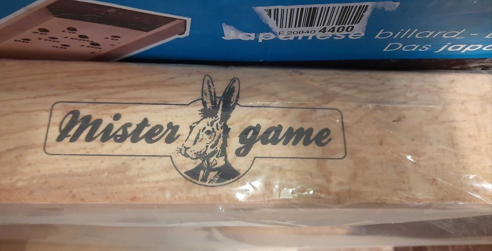 Biliard japonez din lemn masiv 110x35 cm