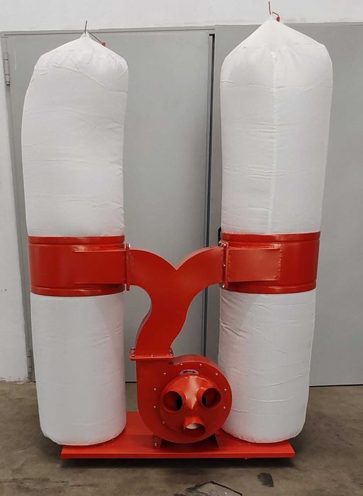 Аспирация, прахоуловител с два чувала 3kW