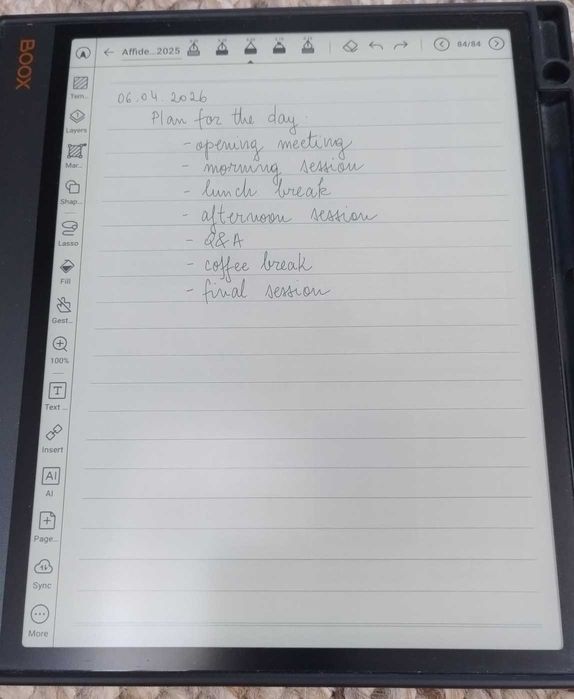 Tableta e-ink Boox Note Air 3