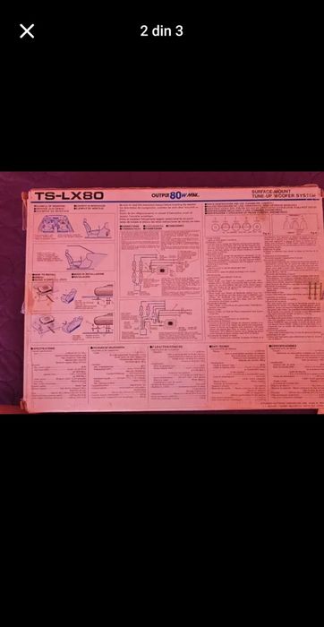 Pioneer TS-LX80II – Parametric Tune-Up Woofer – Activ Slim Subwoofer