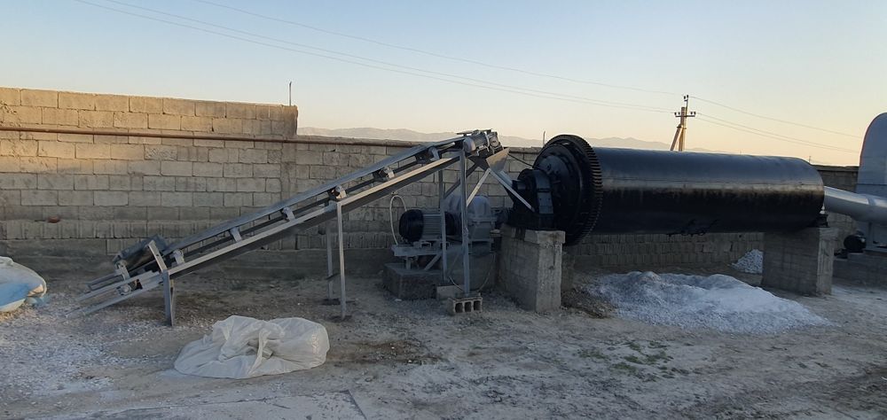 Шаровая мельница для сухого и мокрого помола