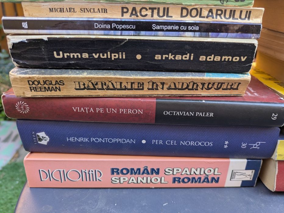 cărți diverse – literatură, istorie, economie 
Lot cărți d