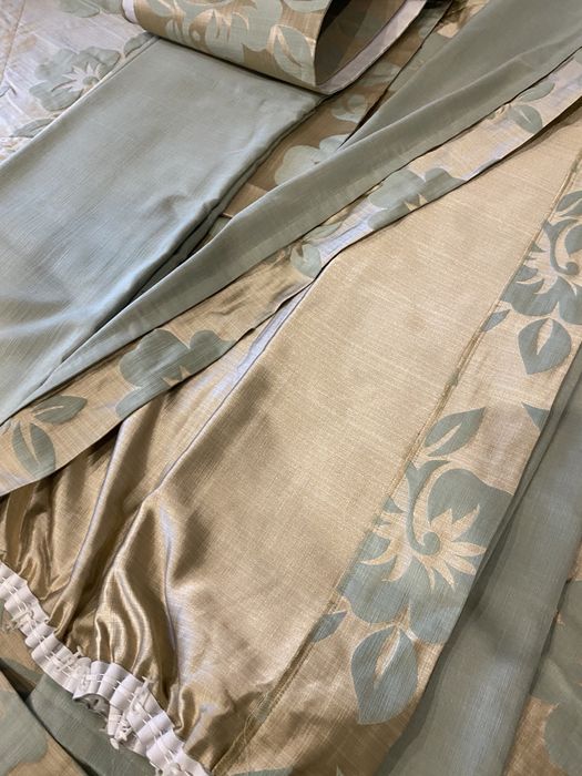 Покрывало и шторы в спальню