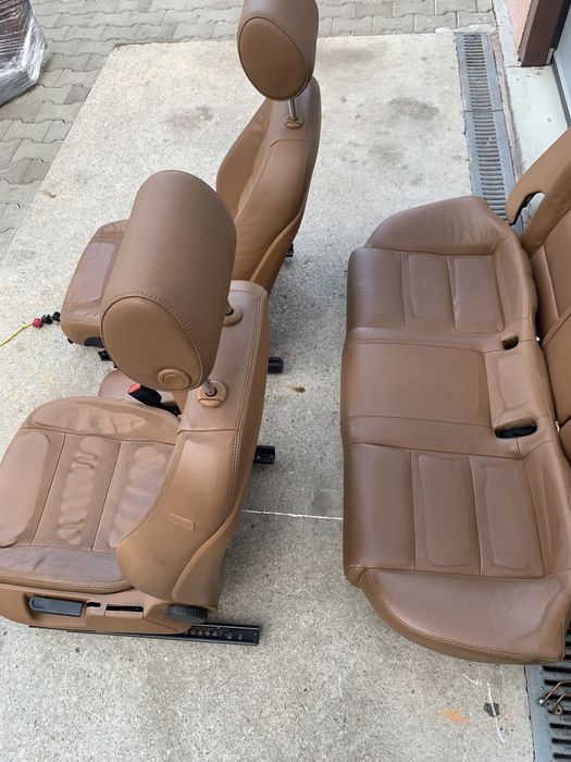 кожен/салон/кафяв/ауди-А-6/2007-2010/