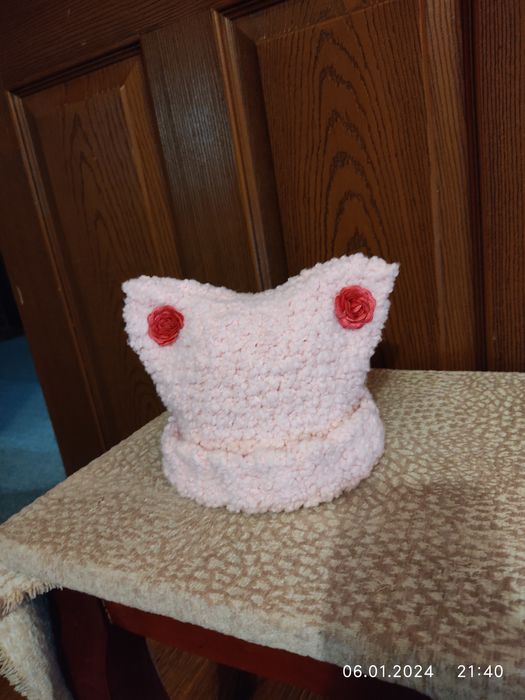 Детские Шапочки на девочку