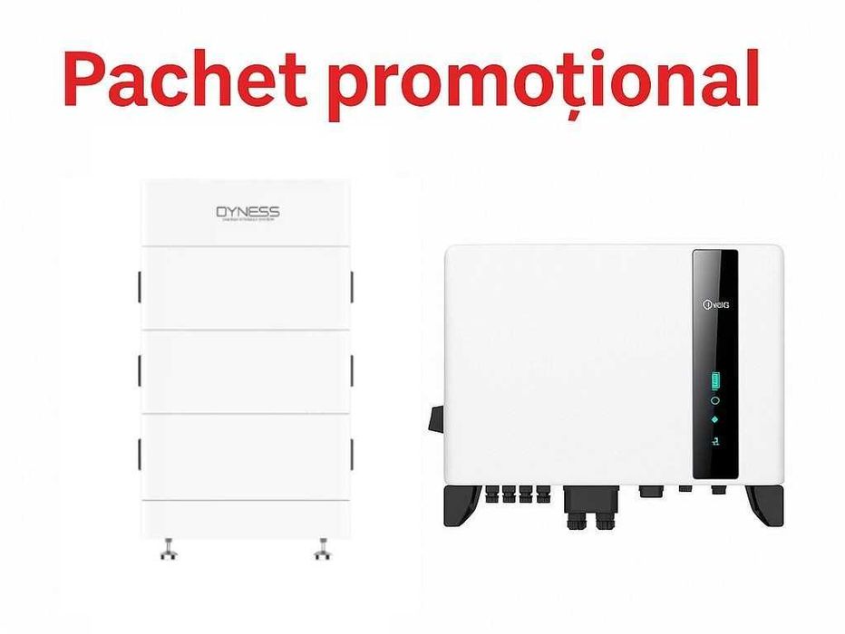 Oferta Invertor Solis 10 kw si sistem de stocare 10.65 kw High Voltage