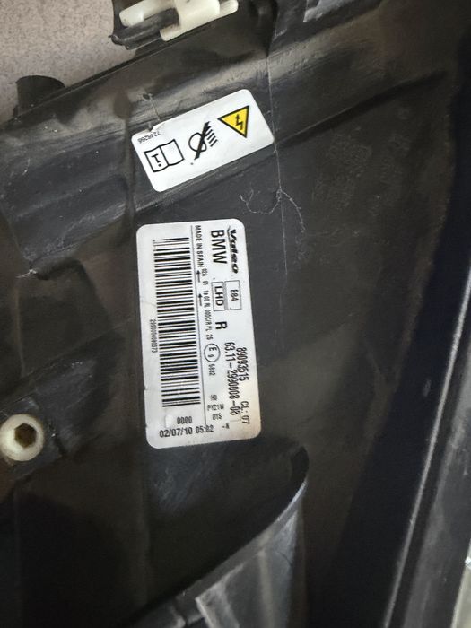 2x Десен ксенонов фар Valeo BMW X1 E84 (2009–2015)