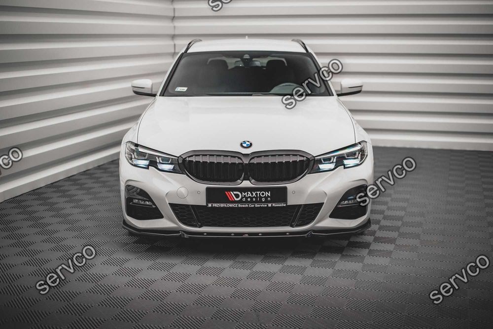 Prelungire bara fata Bmw Seria 3 G20 G21 M-Pack 2018- v7 - Maxton