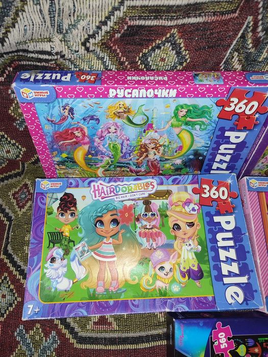 Пазлы все за указанную сумму Смотрите 4 фото Читайте описании