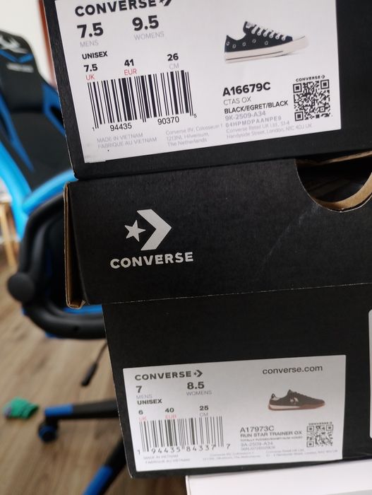 Кецове converse размер 40.5