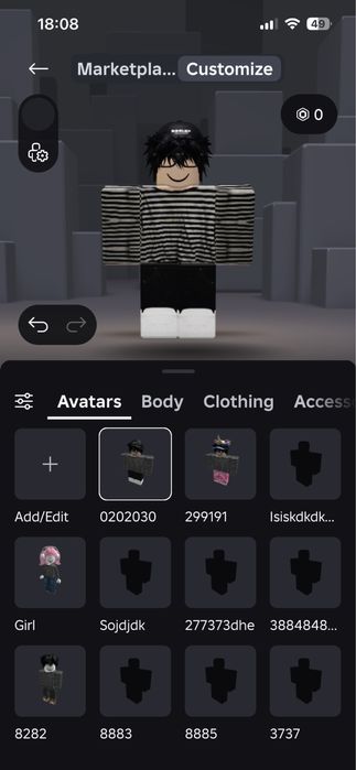 продам аккаунт в роблоксе