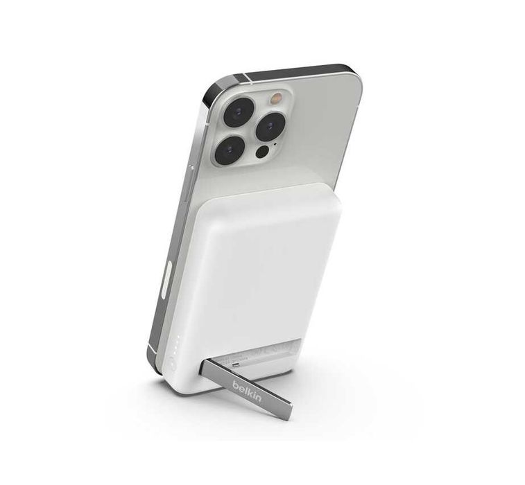 ( Повербанк BELKIN 5K Qi2 MagSafe Powerbank with Kickstand