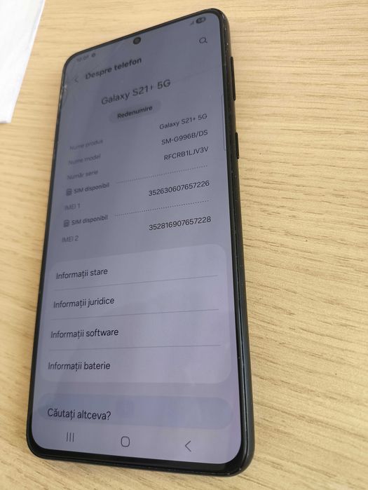 Samsung S21+.Rog citire anunt.Pret fix.