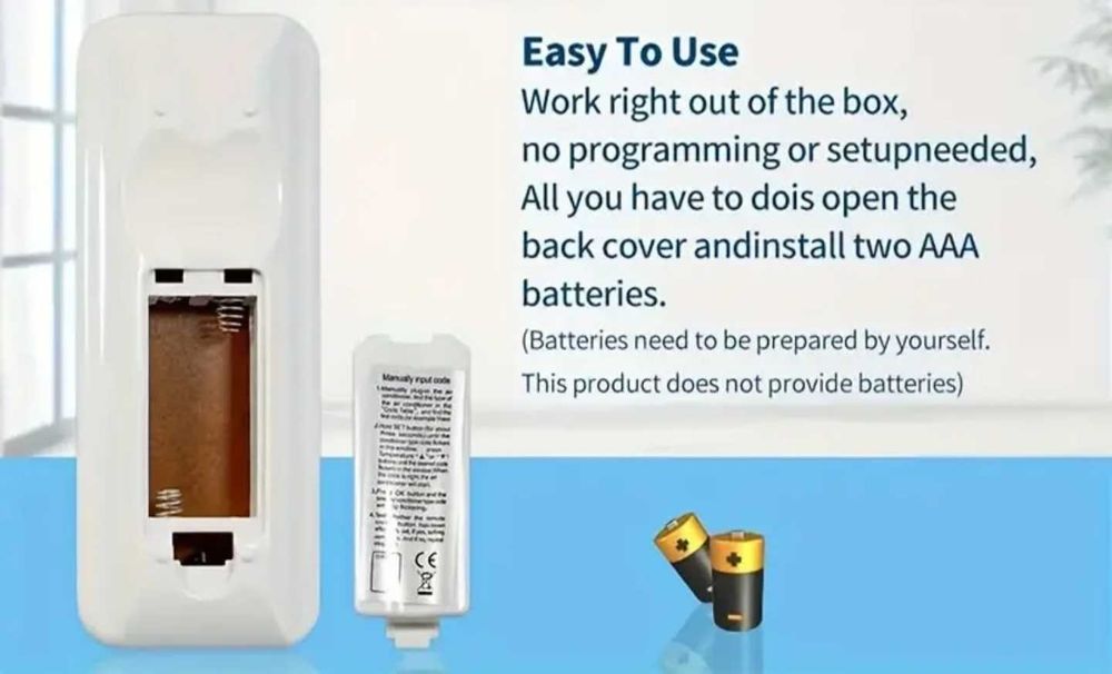 Telecomanda universala pentru aparate de aer conditionat