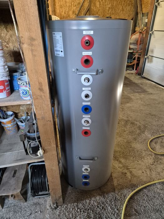 Boiler cu doua serpentine