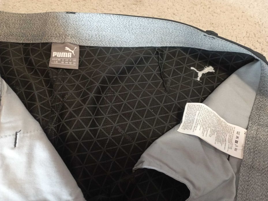 Оригинален спортно-елегантен, прав панталон Puma размер L
