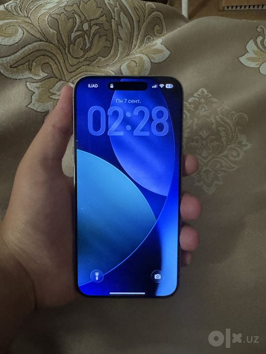 Iphone 15 pro max natural tinatum karob chexol (abmen 13 pro max 256)