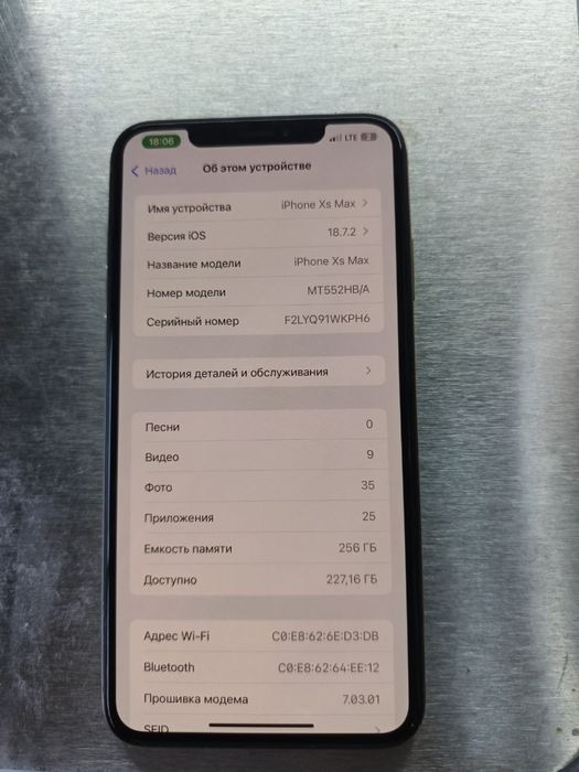 Iphone XS MAX 256GB GOLD