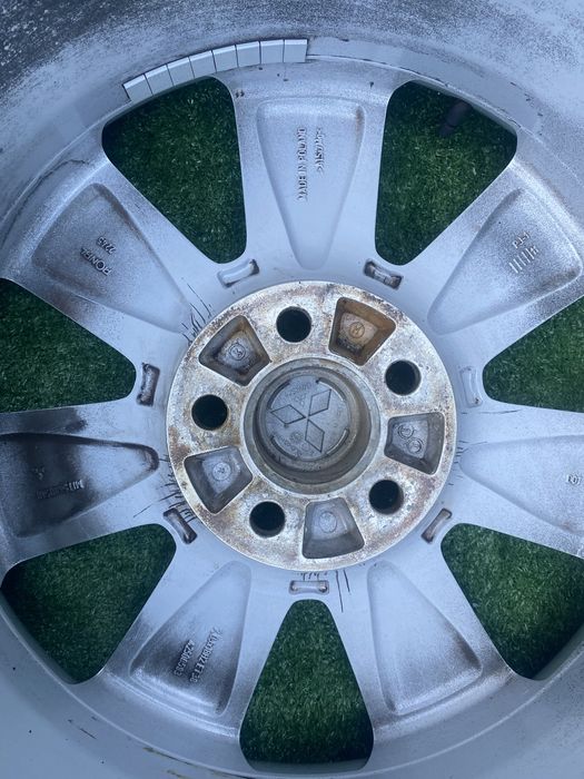 Set 4 Jante Aliaj OE Mitsubishi Outlander cu anvelope vara 235 55 R18