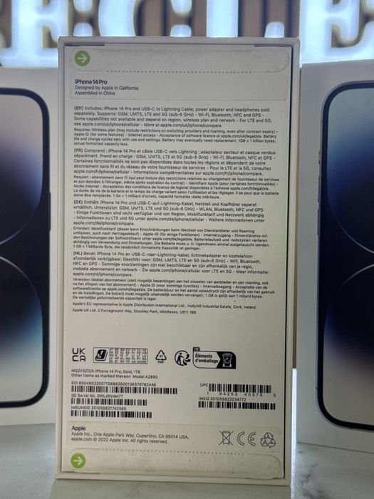 RARITATE / iPhone 14 Pro / 1TB / Gold / Sigilat