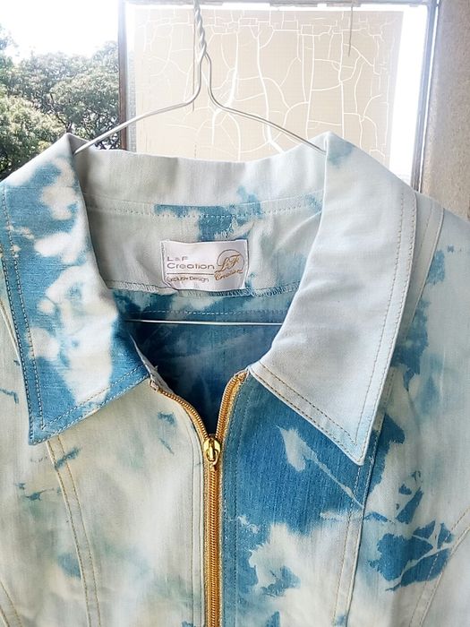 Дамско дънково яке размер М(38) ново