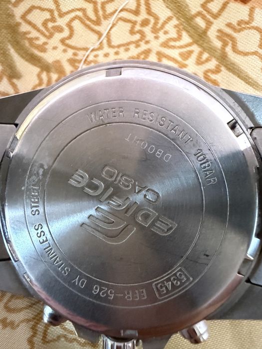 CASIO EDIFICE WR-100 M-мъжки часовник