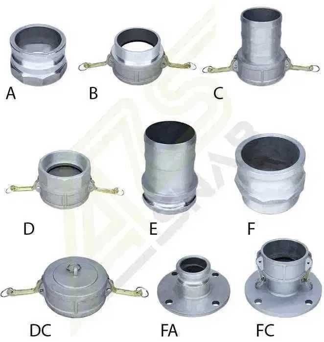 Фурнитура Camlock, БРС: от DN25 до DN100 — полный ассортимент