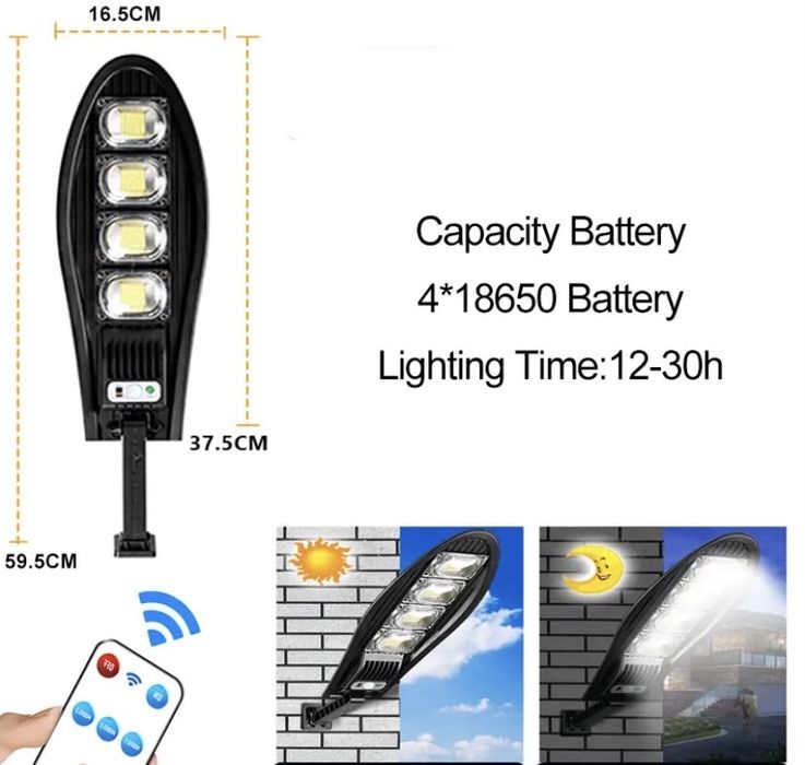 Lampa solara stradala 150w - De caliatate !!!