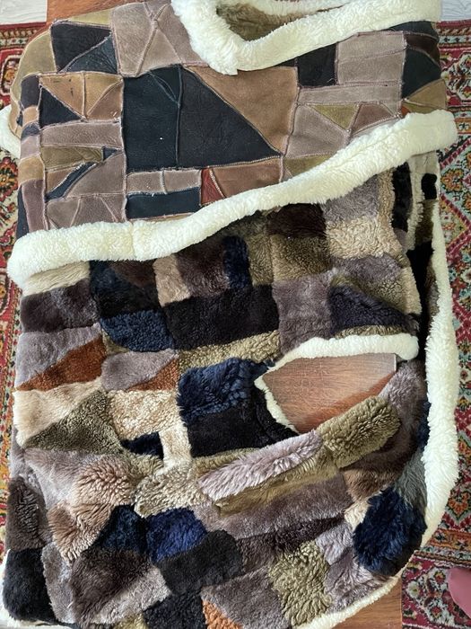 Жилетка меховая б/у