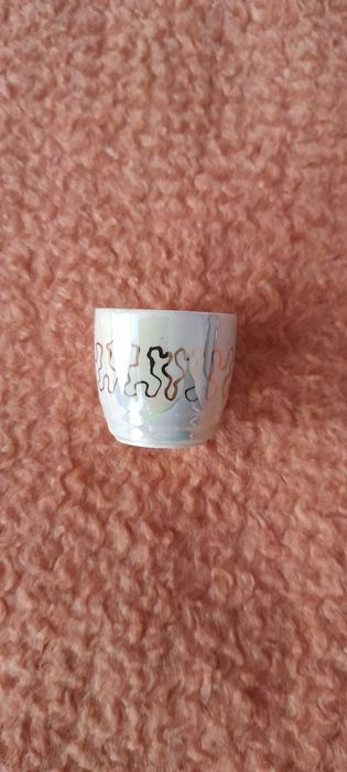 Platou,Sticla ,Pahare artizanat