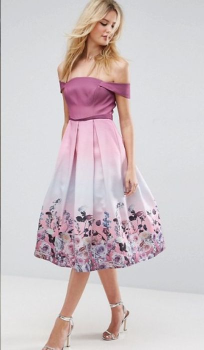 Rochie midi Asos de ocazie S/EU 36