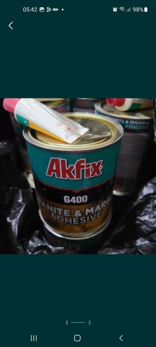 Akfix G400 glue kley ... Акфикс Ж400 клей строительный Akfiks kley