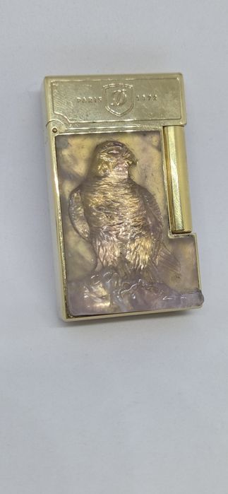 Bricheta Dupont editie speciala aurie piatra semiprețioasa sculptata