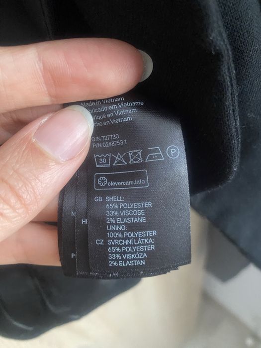 Черно дамско сако H&M