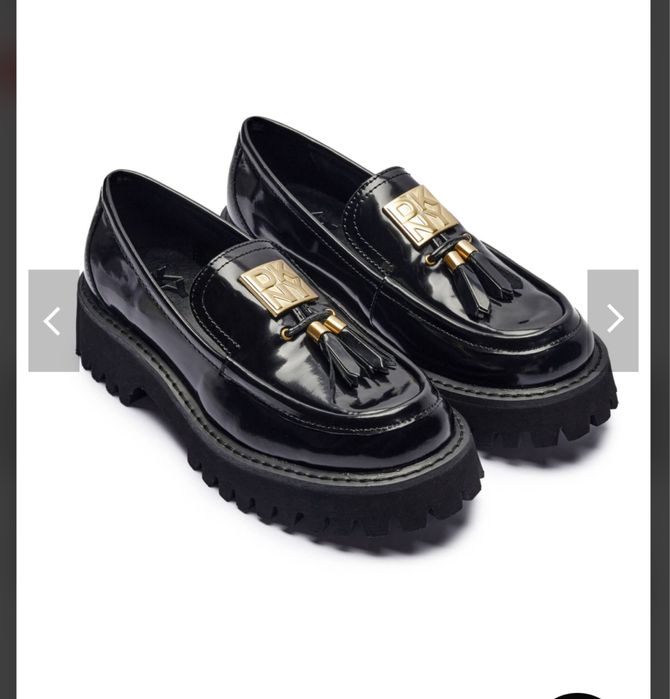 Кожени лоуфъри DKNY