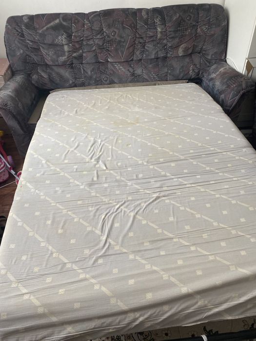 Диван раскладной с креслом