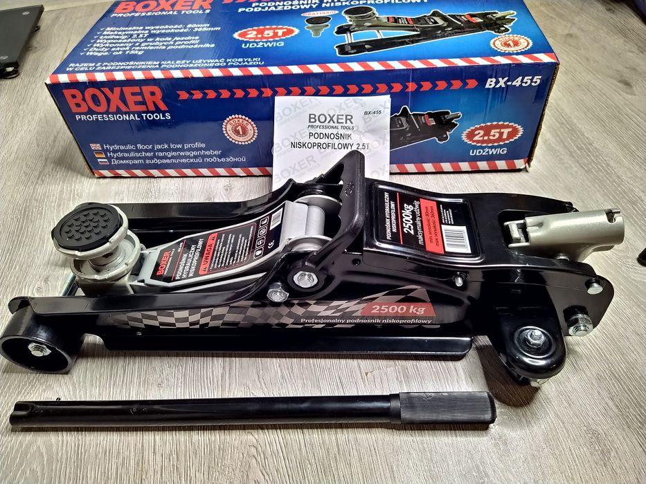 Cric hidraulic 2500 Kg Profil Jos BOXER BX-456, Nou!