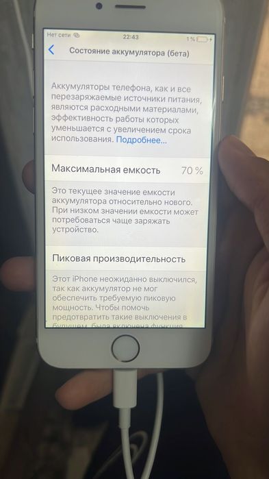 Продам айфон 6 с коробкой