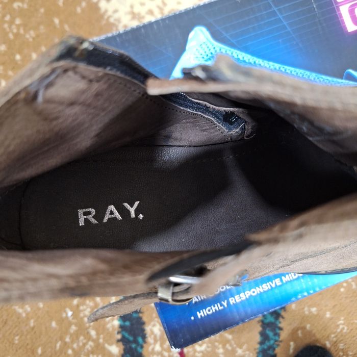 RAY полуботинки, (замш, кожа)