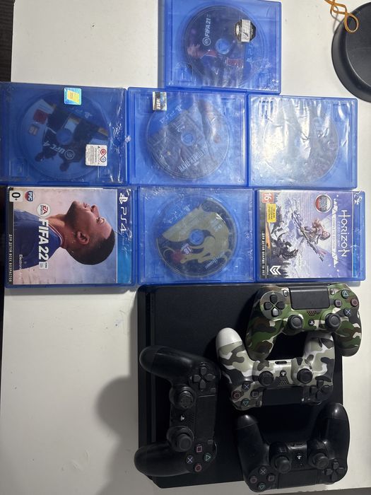 PS4 7диско 4 джостик