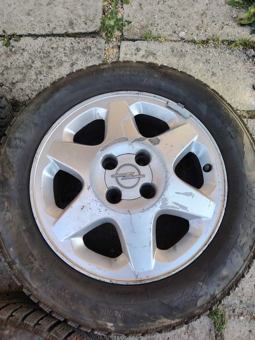 Зимни гуми с лети джанти Опел Астра G