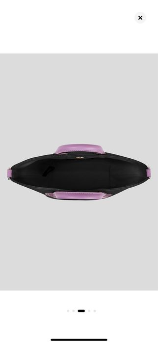 Karl Lagerfeld, Пазарска чанта с лого K/ Mini, Черна