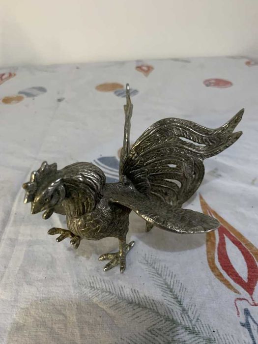 Set de patru buc cocos din fier decor