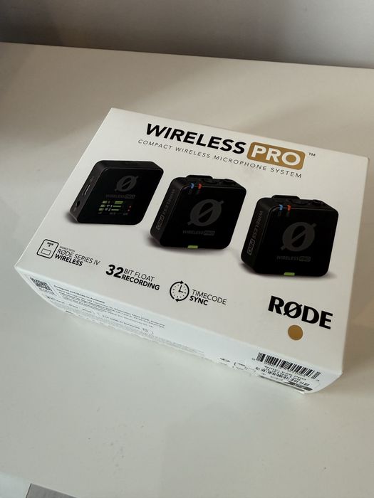 (OFERTA) Rode Wireless Pro - Full Box - Garantie 2027 - Kit Lavaliere