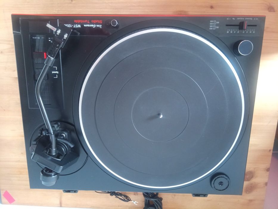 Pick up/dj/platan /Jim Carson WST-1200-studio turntable-direct drive-