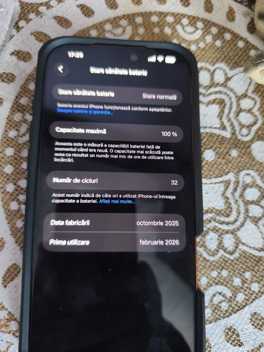 iPhone 17 pro max 256