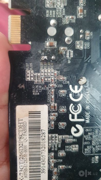 Видео карта AX 7300GT DDR3 2GB 2 штук 4gb HDD 256 GB за все 150 тиш