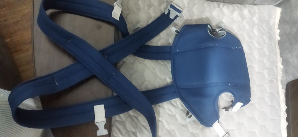 Рюкзак- кенгуру синий цвет